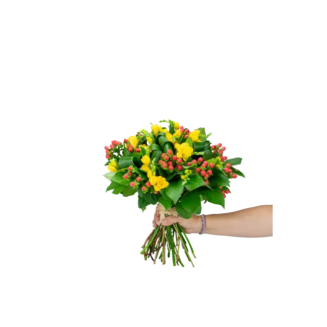 bouquet of freesia